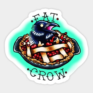 Eat Crow! Sticker